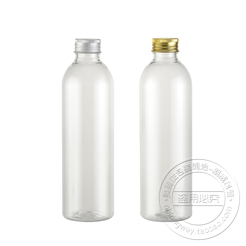 200ml  ˷̴ Ѳ ,      , PE öƽ /200ml transparent aluminum lid bottle, sub bottle travel suits empty bottles, PE plastic bottle
